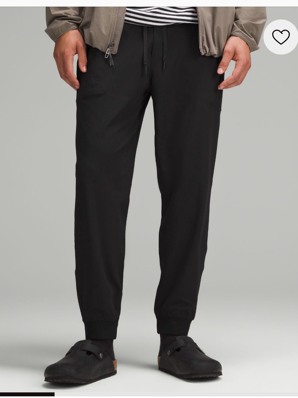 Lululemon Men’s Black Joggers Size Small
